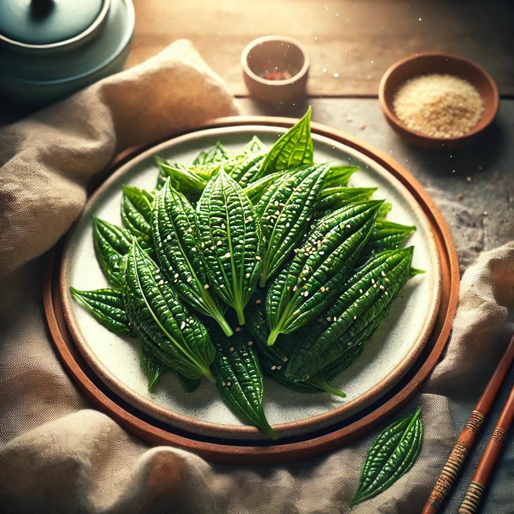 간편하고 쉬운 전자레인지 깻잎찜