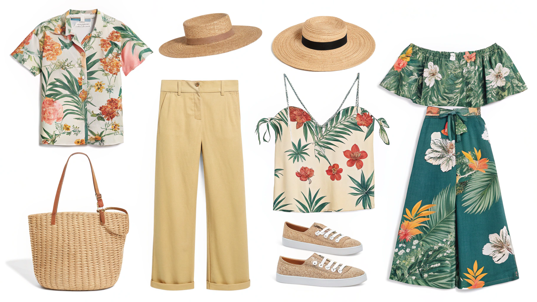 트로피칼코어 스타일의 핵심 – 생기 넘치는 감정을 색으로 말하다