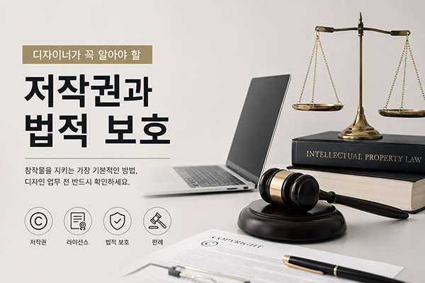 디자이너가 꼭 알아야 할 저작권과 법적 보호