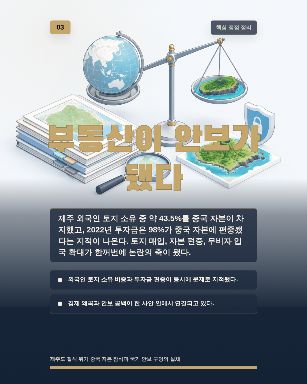 부동산이 안보가 됐다