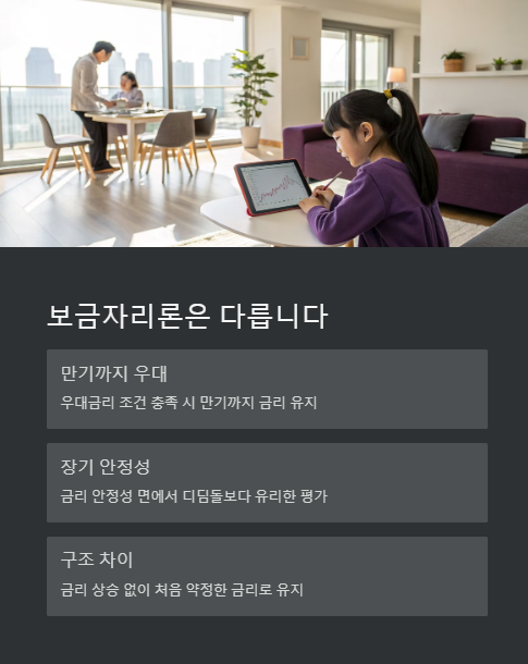 보금자리론은 다릅니다