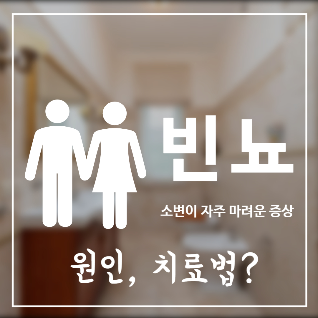 소변이 자주 마려운 증상? 빈뇨 원인과 치료법 총정리!