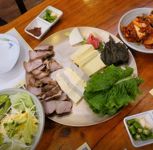 색동두부집 대표 메뉴