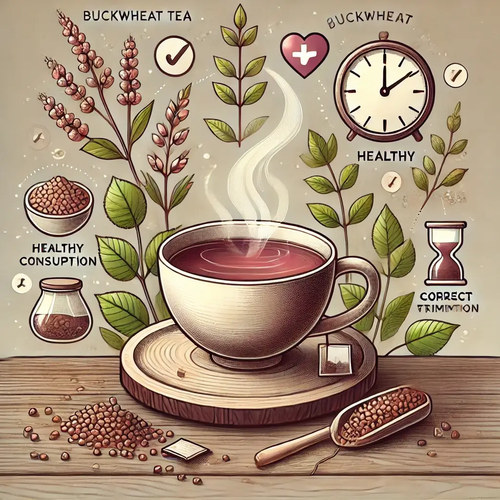 메밀차를 섭취 하는 방법