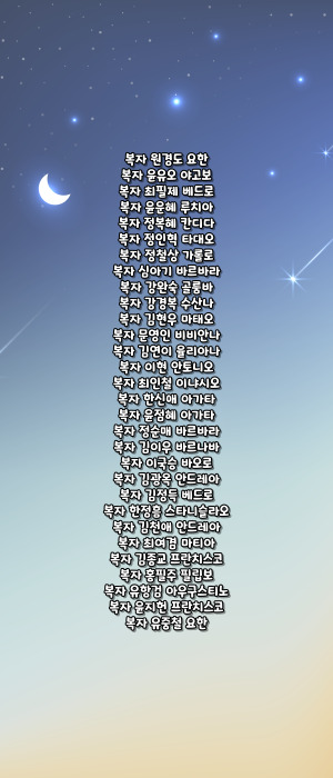 가톨릭 124위 한국 순교 복자 호칭기도