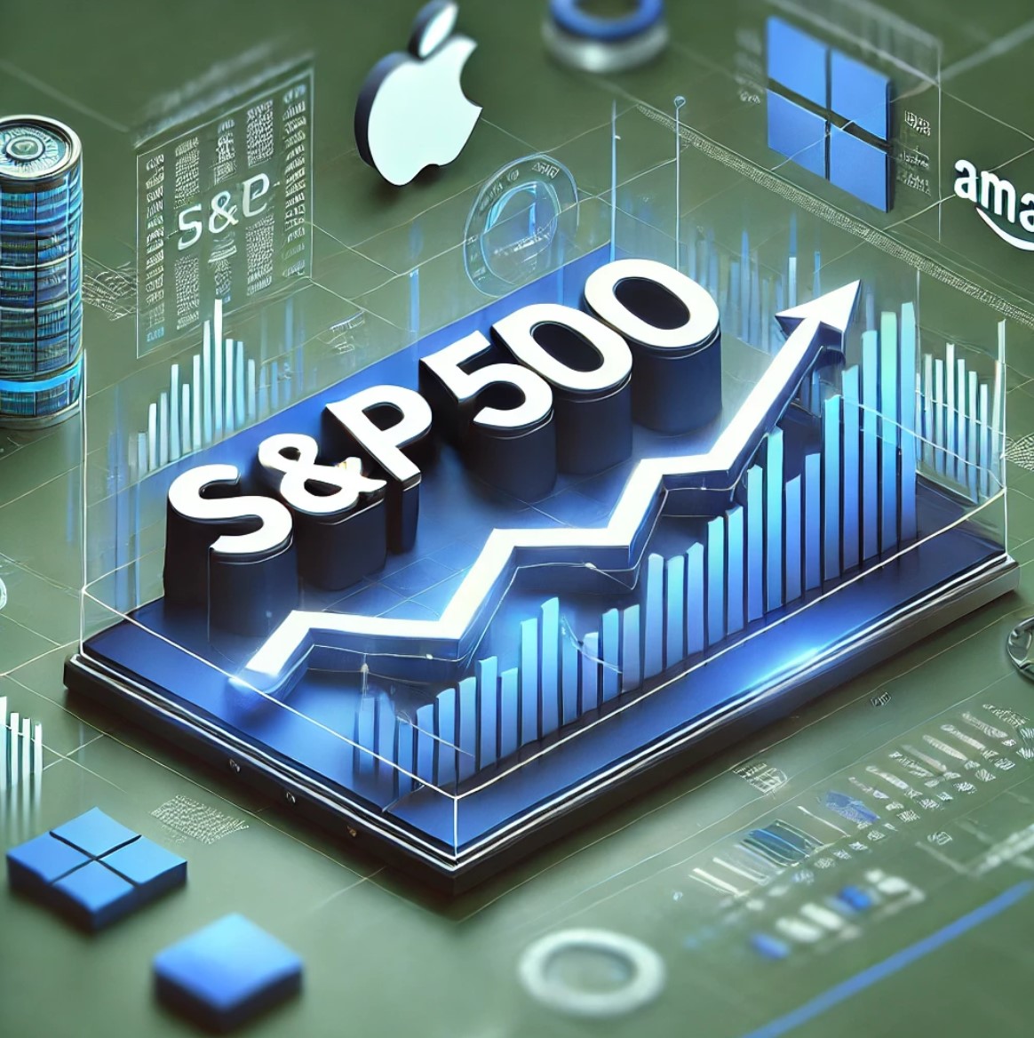 S&amp;P500 DALLE 인공지능 AI 생성 이미지