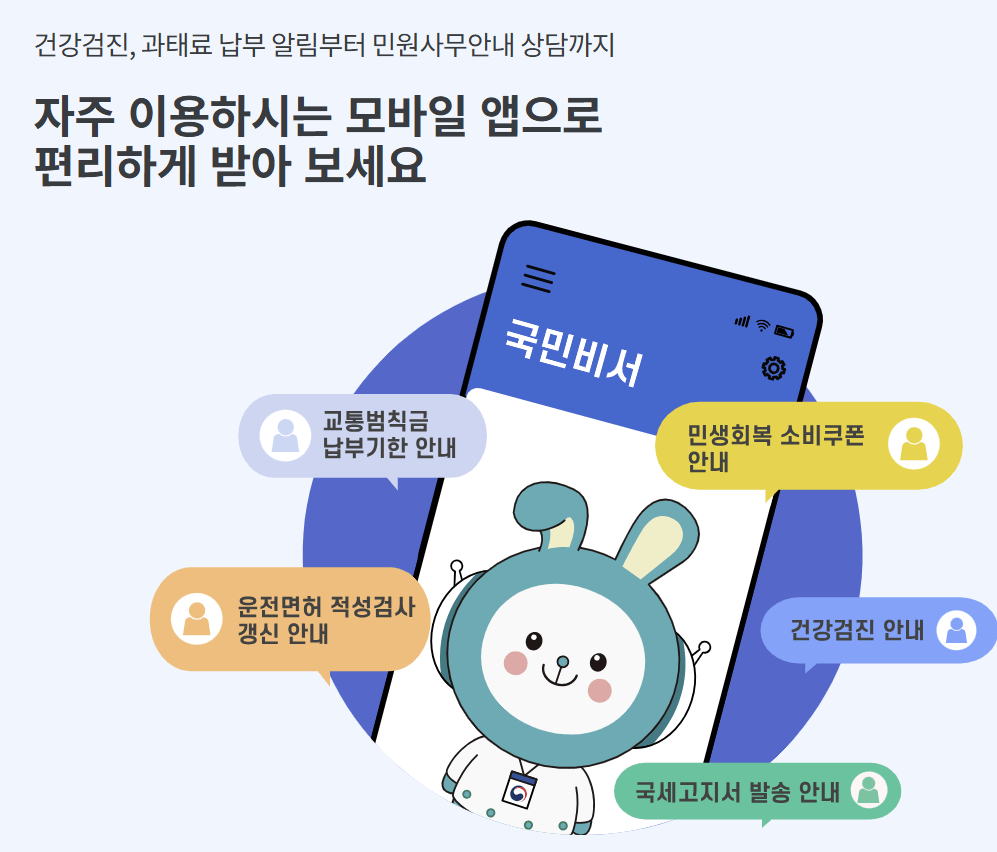국민비서 알림서비스
