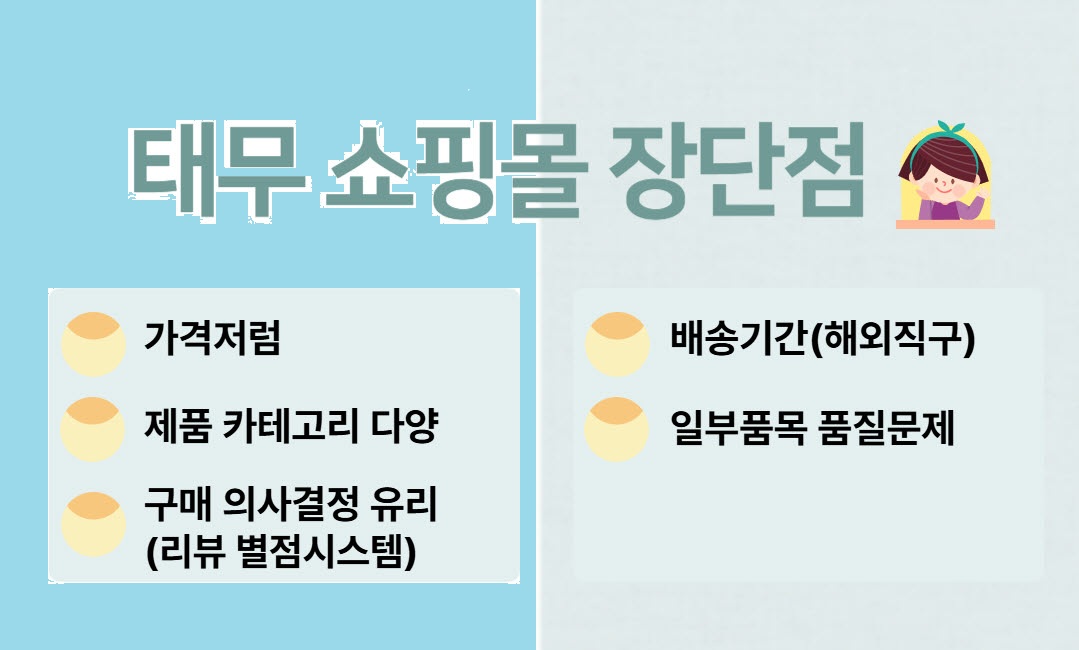 태무-쇼핑몰-장단점