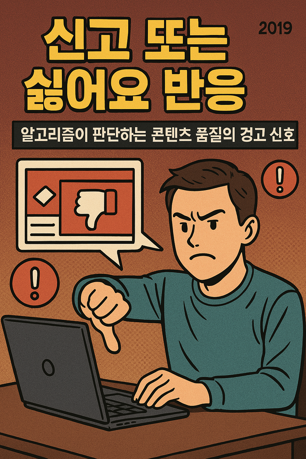 신고 싫어요 반응