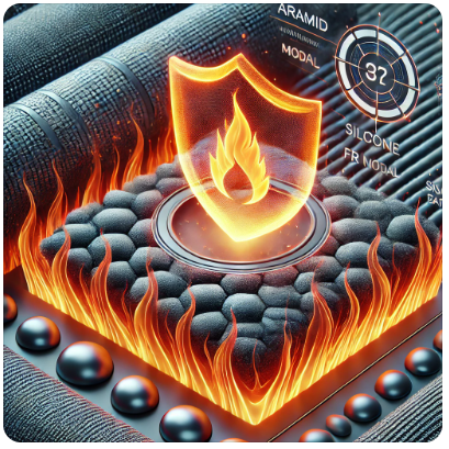 불에 타지 않는 옷의 과학