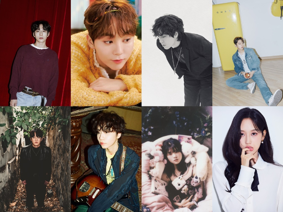 &#39;사랑한다고 말해줘&#39; OST 라인업 [사진=각 소속사]