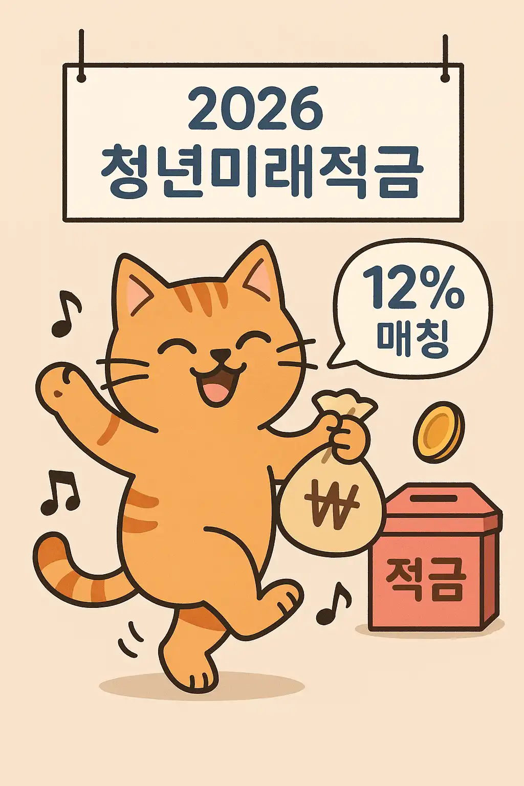 청년미래적금 정부 매칭 6%&middot;12% 비교 인포그래픽
