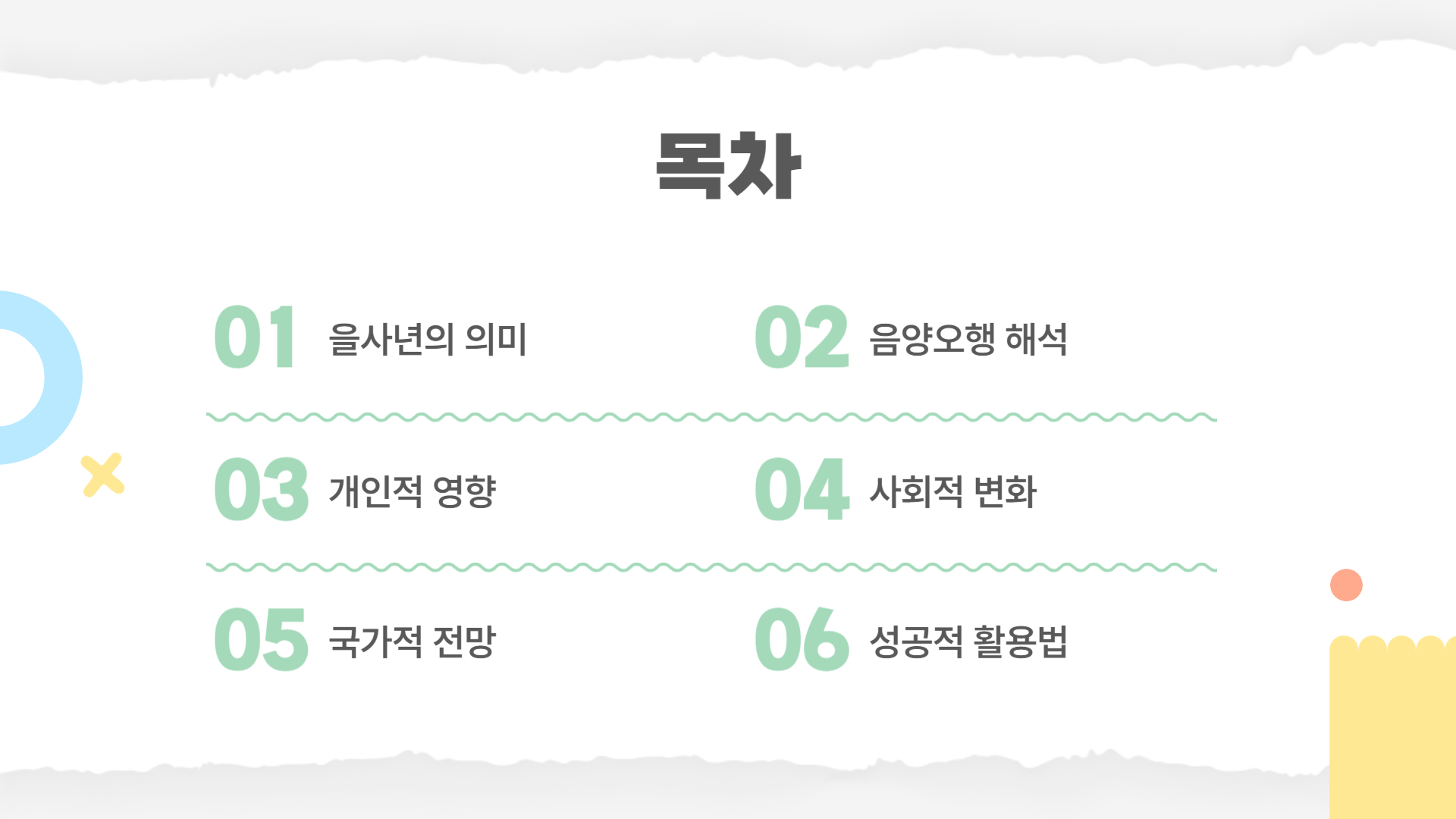 2025년 을사년 의미