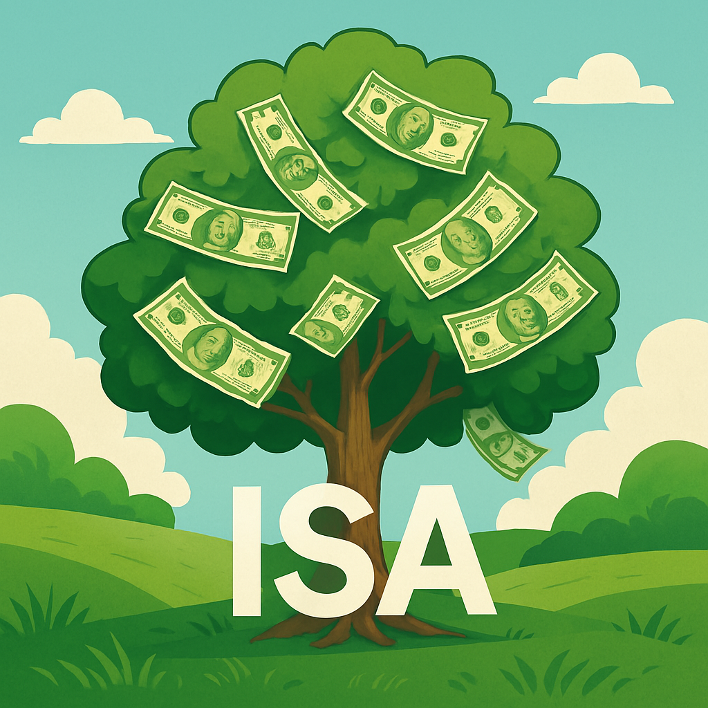 ISA가 돈나무가 된다는 이미지