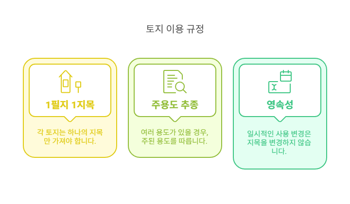 지목설정-주요원칙