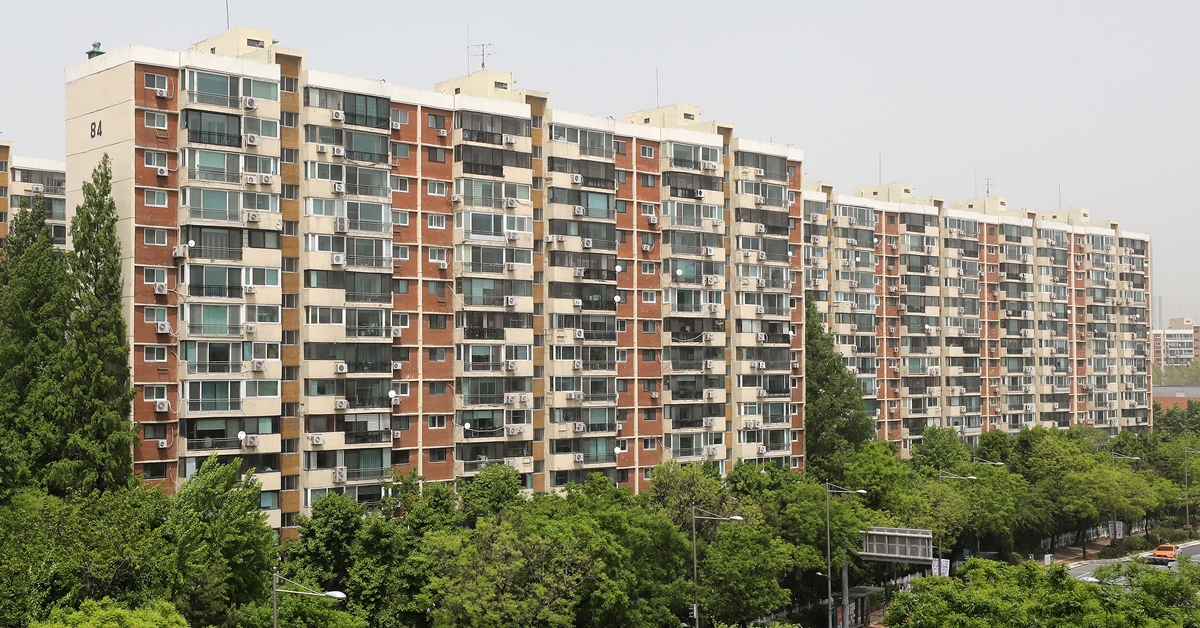 압구정 현대아파트 이미지