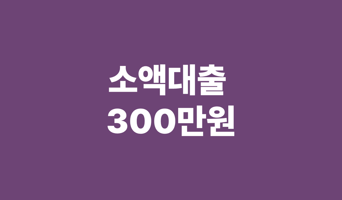 소액대출_300만원_썸네일