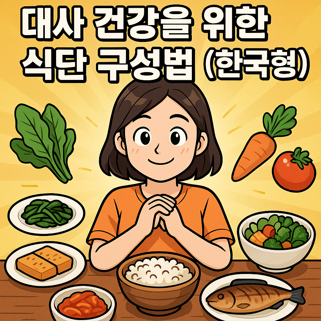 대사건강을 위한 식단 구성법 (한국형) 관련사진