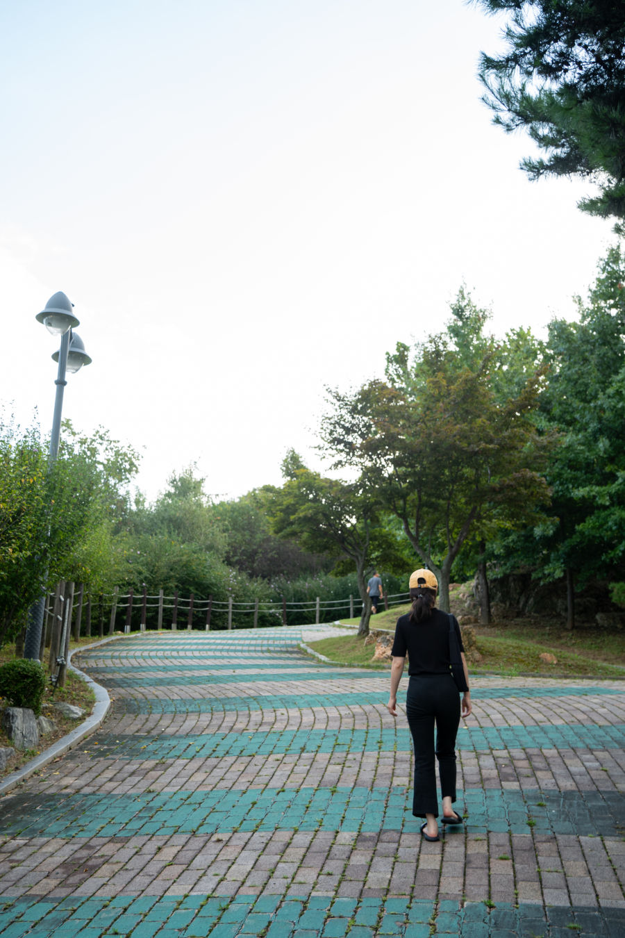 퉁소바위공원 올라가는길