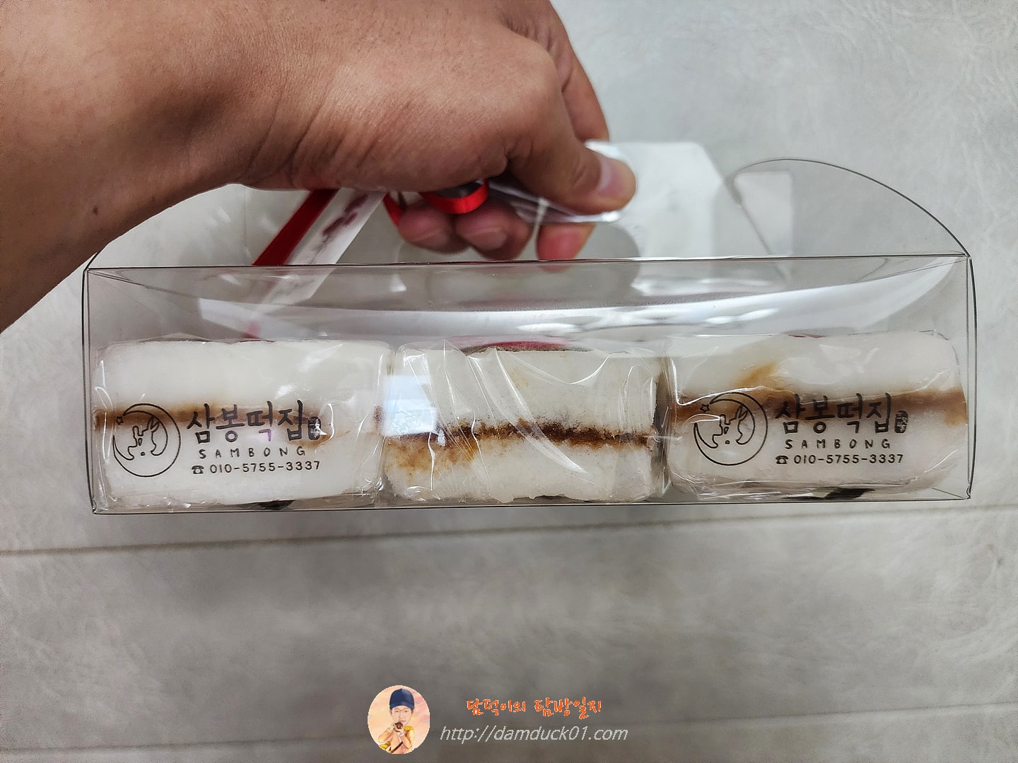 삼봉떡집 카네이션 설기