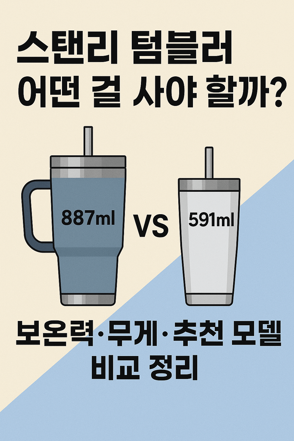 스탠리 텀블러 사기 전 꼭 봐야 할 비교표｜정품 구별 팁 포함
