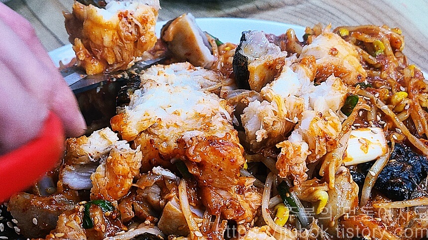 남해볼테기탕찜-아구찜-맛