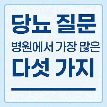 질문 다섯가지