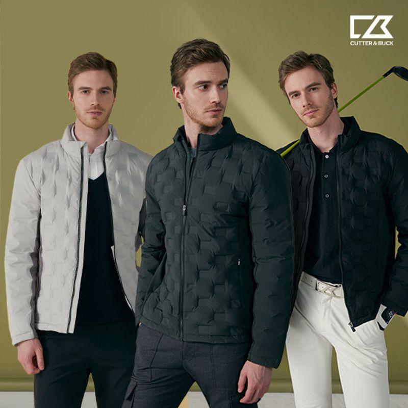 커터앤벅 남성 23FW 시그니처 스윙 라이트다운 재킷