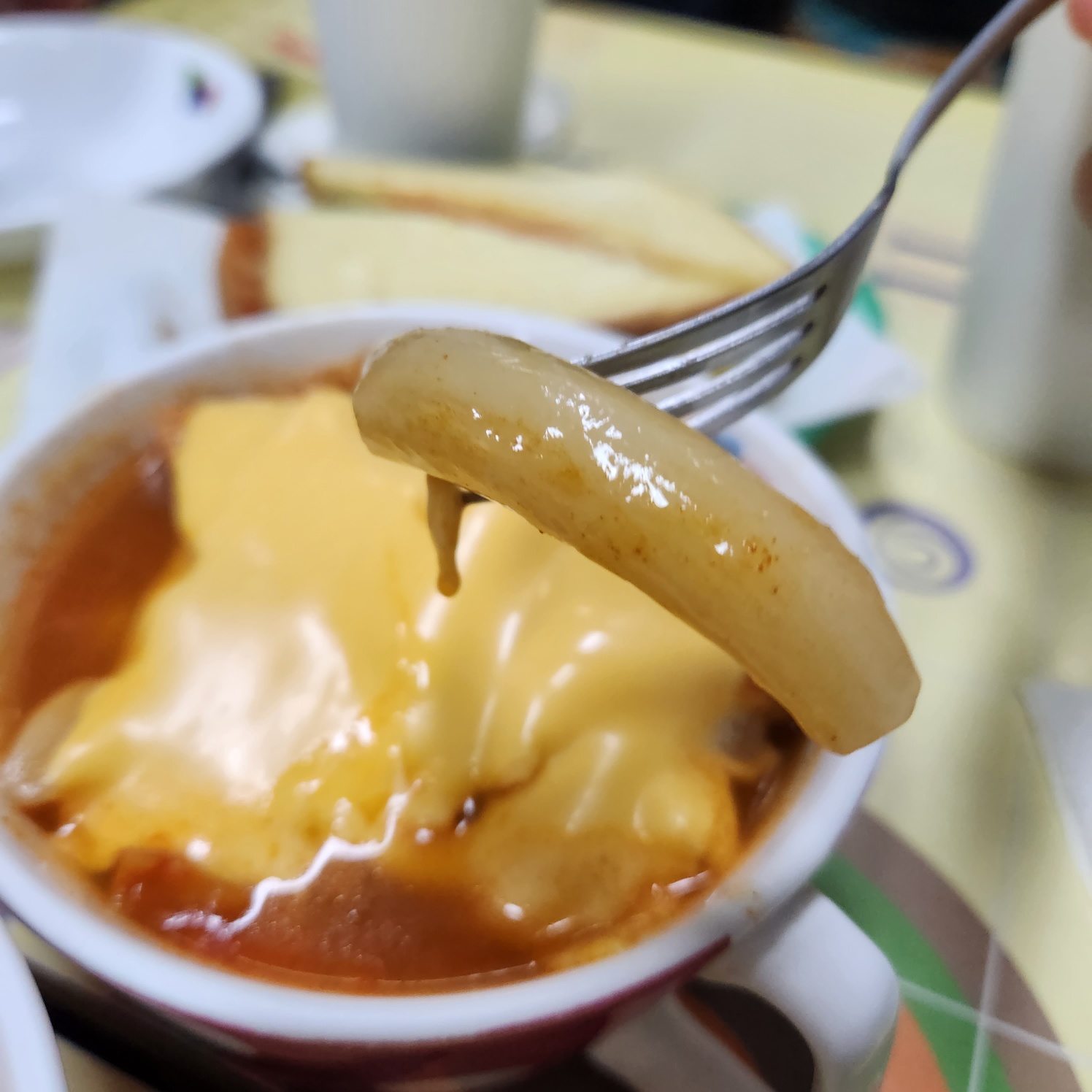 치즈떡볶이 사진