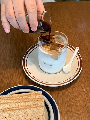 카페오레-에스프레소사진