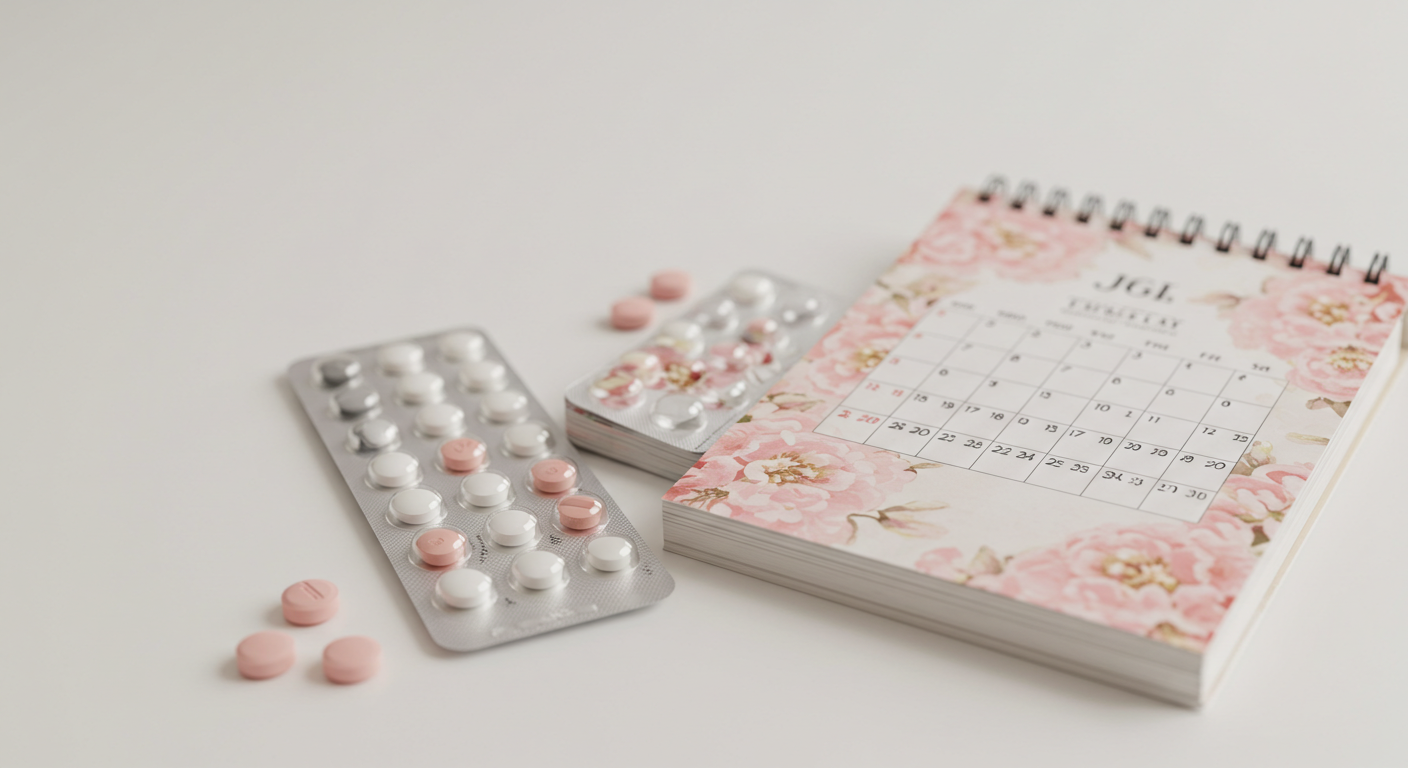 피임약처방, 생리주기관리