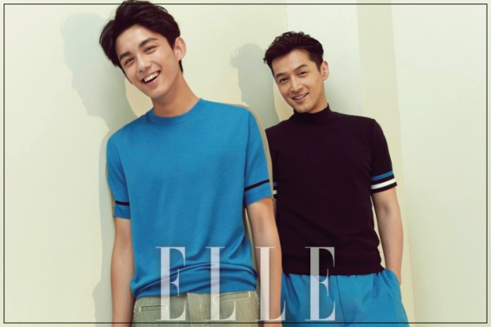 같이 잡지화보 찍은 오뢰와 호가