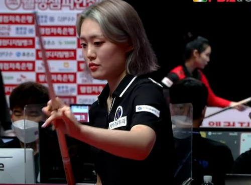 여자 프로당구 김보미 선수