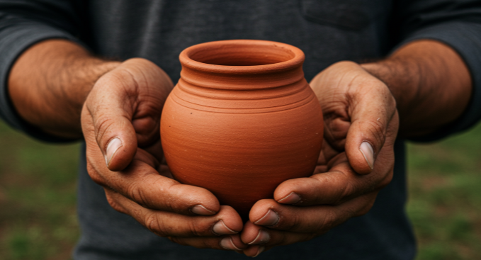 흙에서 빚어낸 포근한 손길