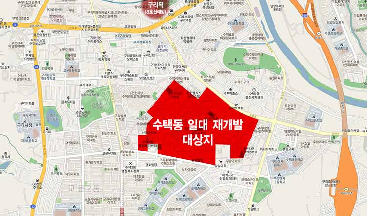 수택동일대재개발-빨간색-위치-지도