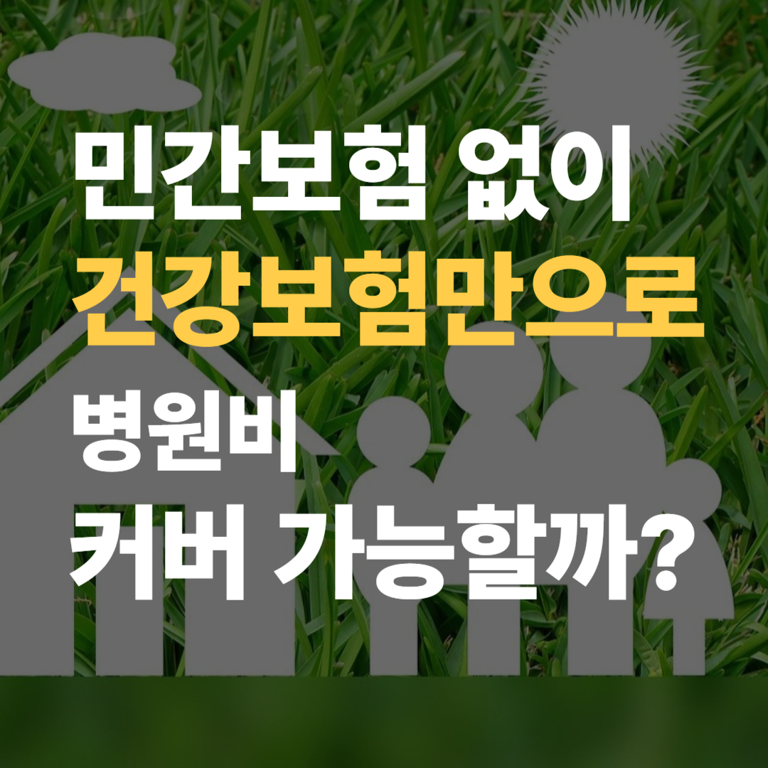 민간보험 건강보험 병원비