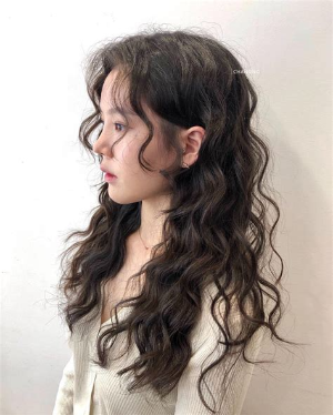 빈티지 히피컷 헤어스타일