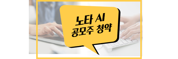 노타 공모주