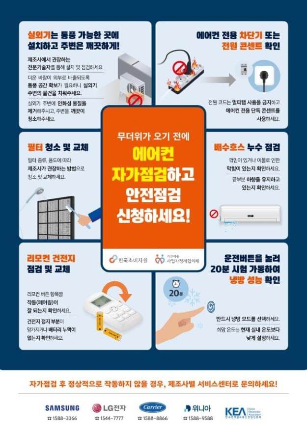 삼성에어컨 사전점검 예약 방법&amp;#44; 예약혜택&amp;#44; 점검비용&amp;#44; 체크리스트