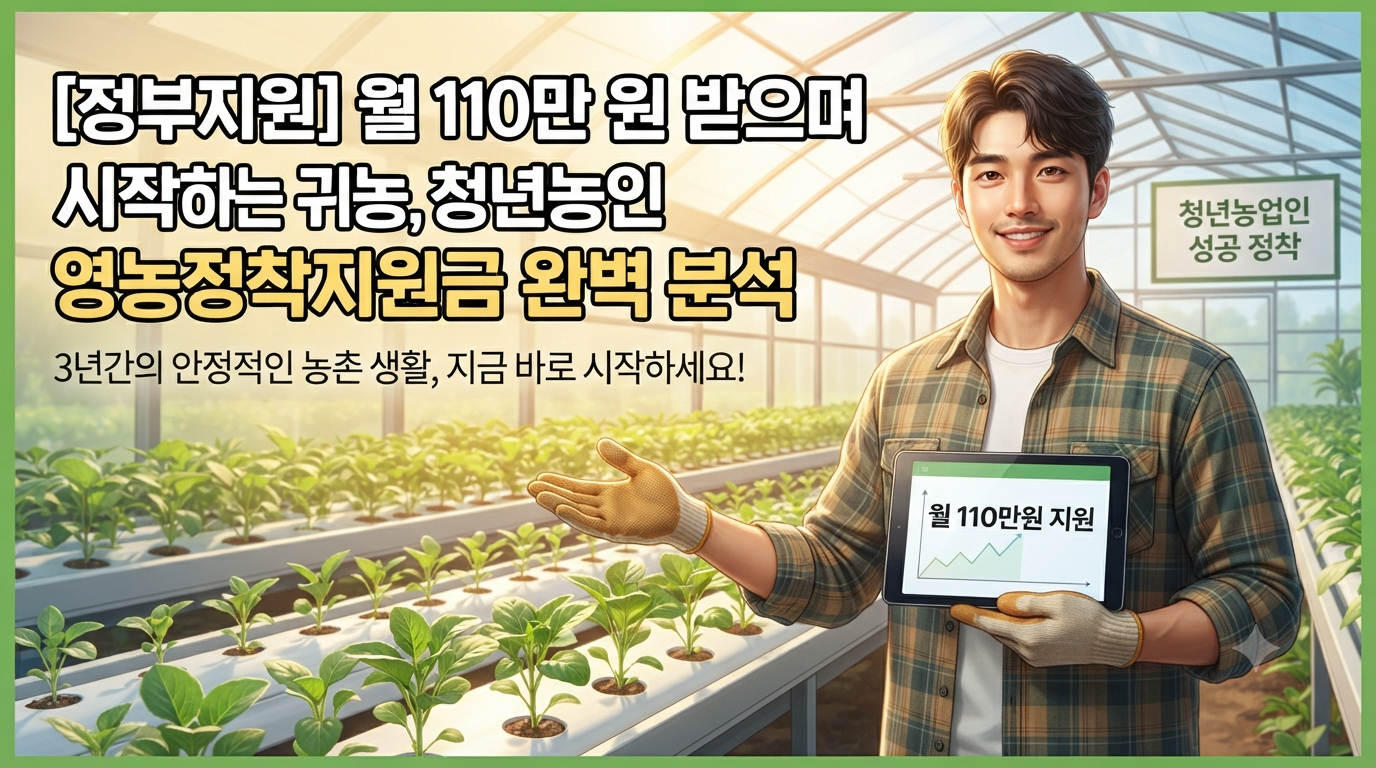 청년농업인 영농정착지원금