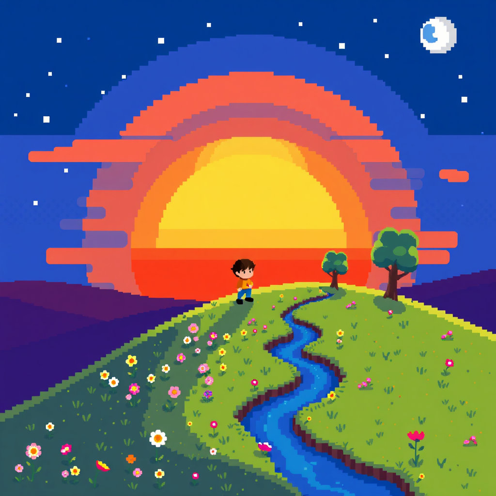 픽셀 캐릭터 만들기(챗지피티&amp;#44; chat GPT)