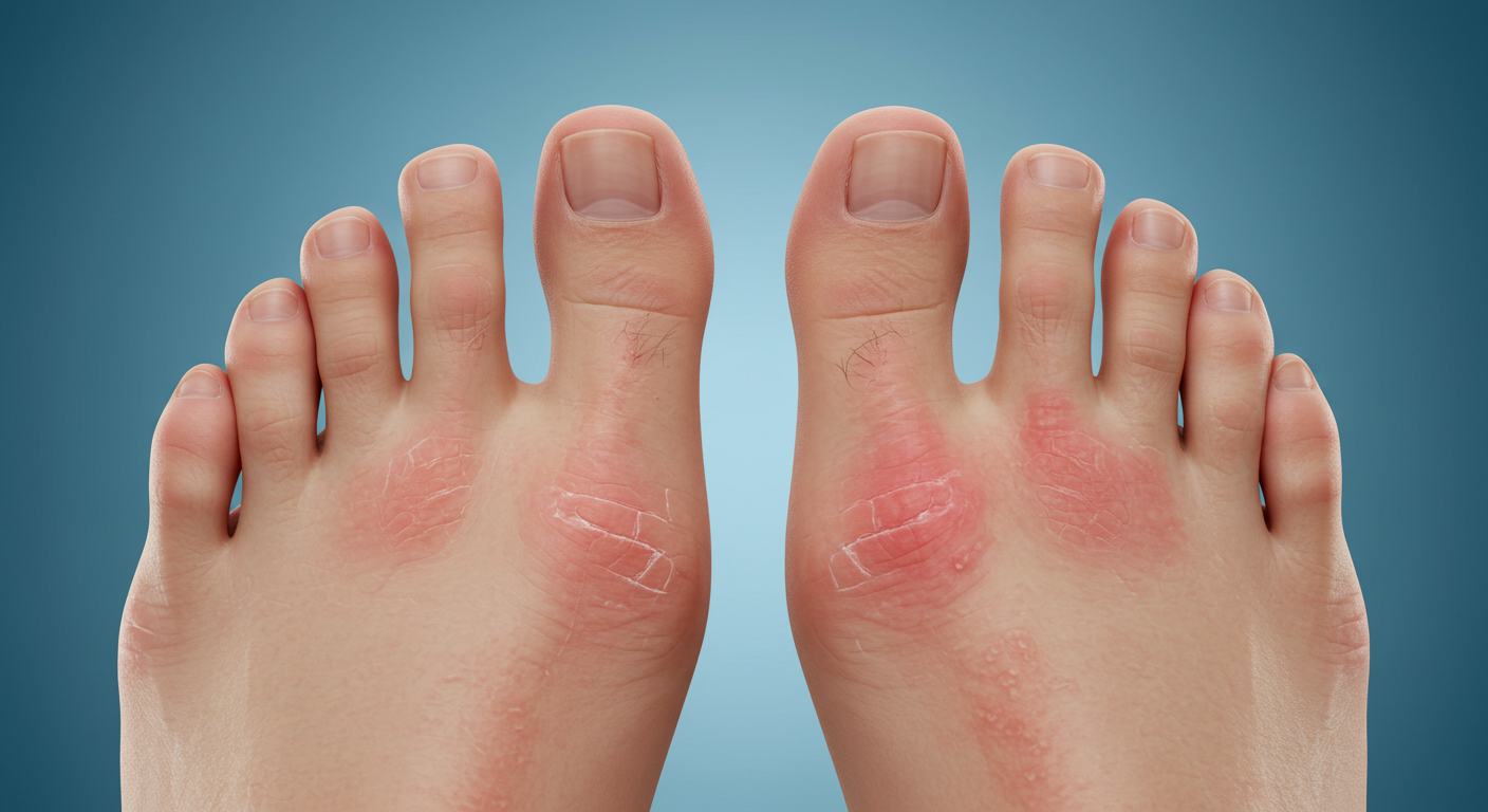 발가락 습진&amp;#44; 무좀 구별법&amp;#44; 피부질환 관리