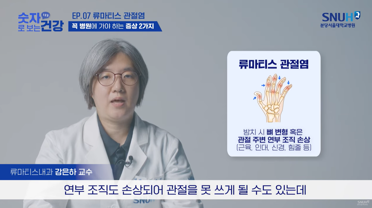 연부조직도 손상되어 관절을 못 쓸 수도 있습니다.