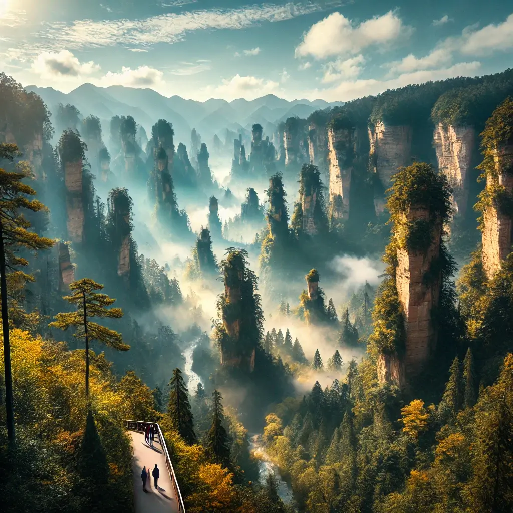 10월 장가계 날씨