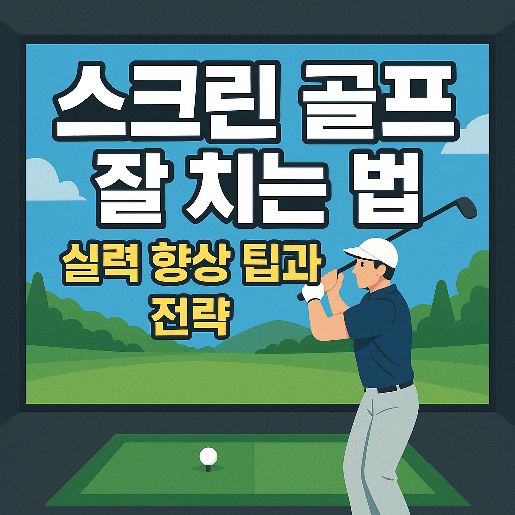 스크린골프 잘치는법