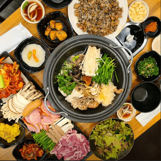 팔공산 맛집 &quot;임제유황오리&quot; 음식사진