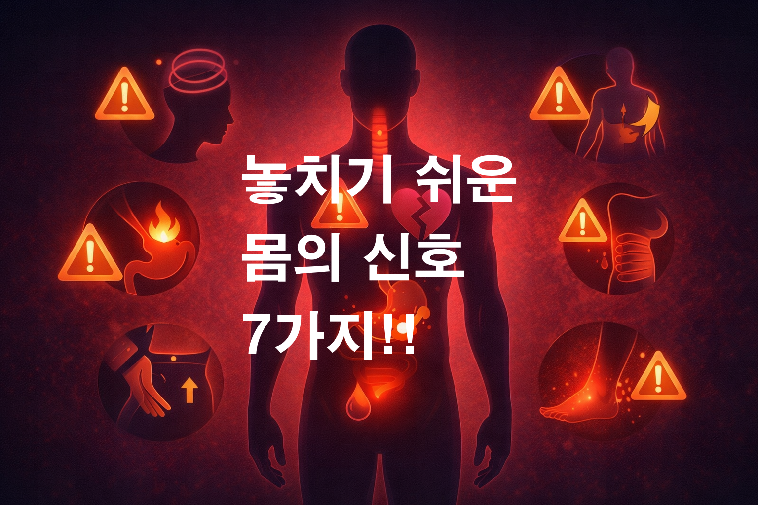 이런 증상 있으면 암초기증상 자가진단 하세요 ❘ 놓치기 쉬운 몸의 신호 7가지