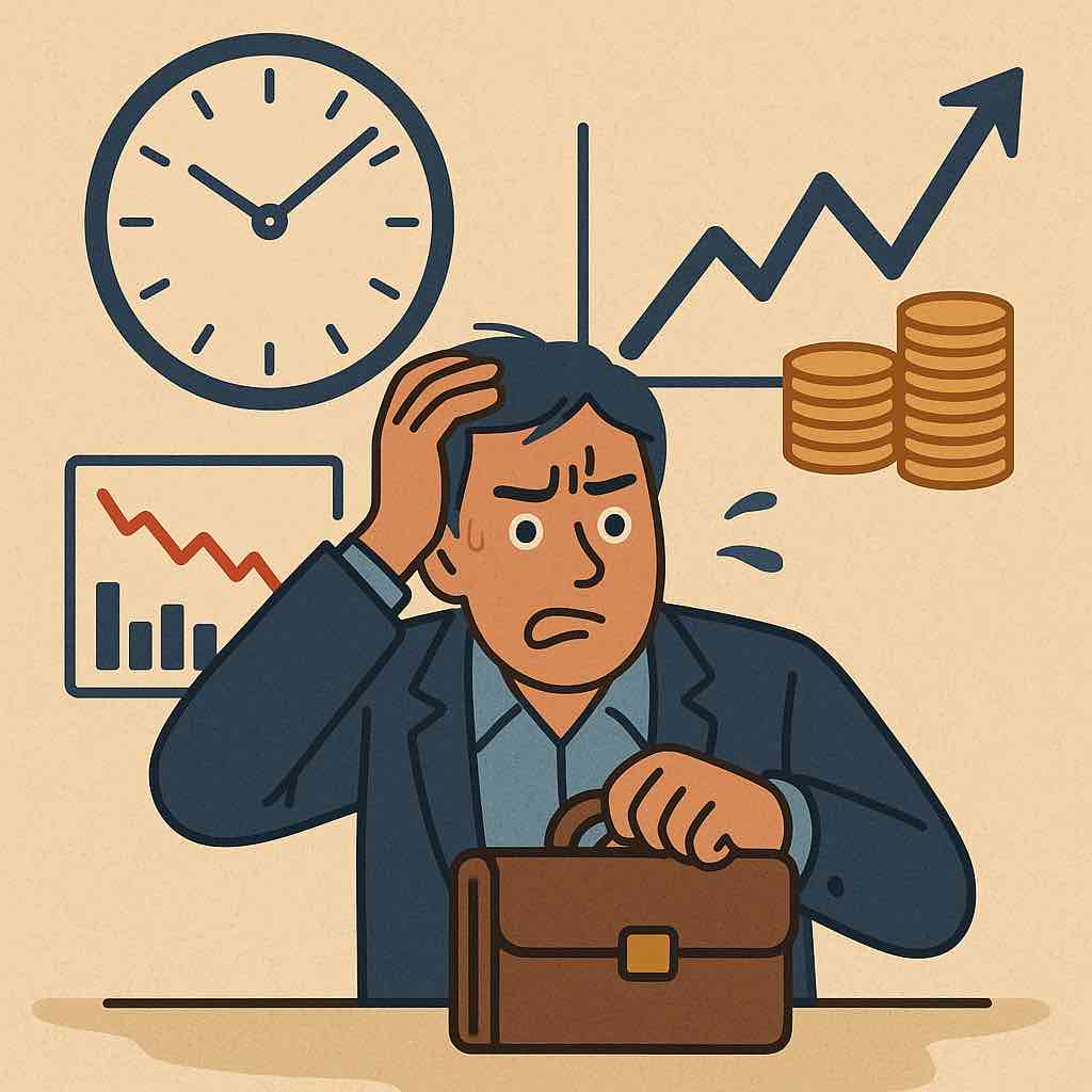 장기 투자를 망치는 것은 공포가 아니라 조급함이다