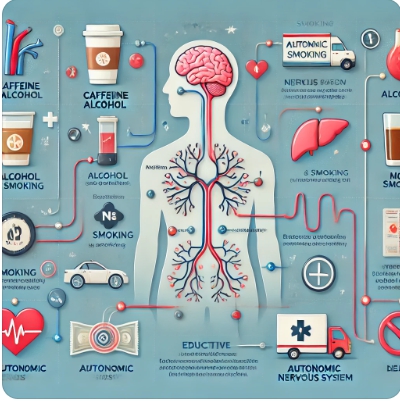 자율신경에 미치는 영향