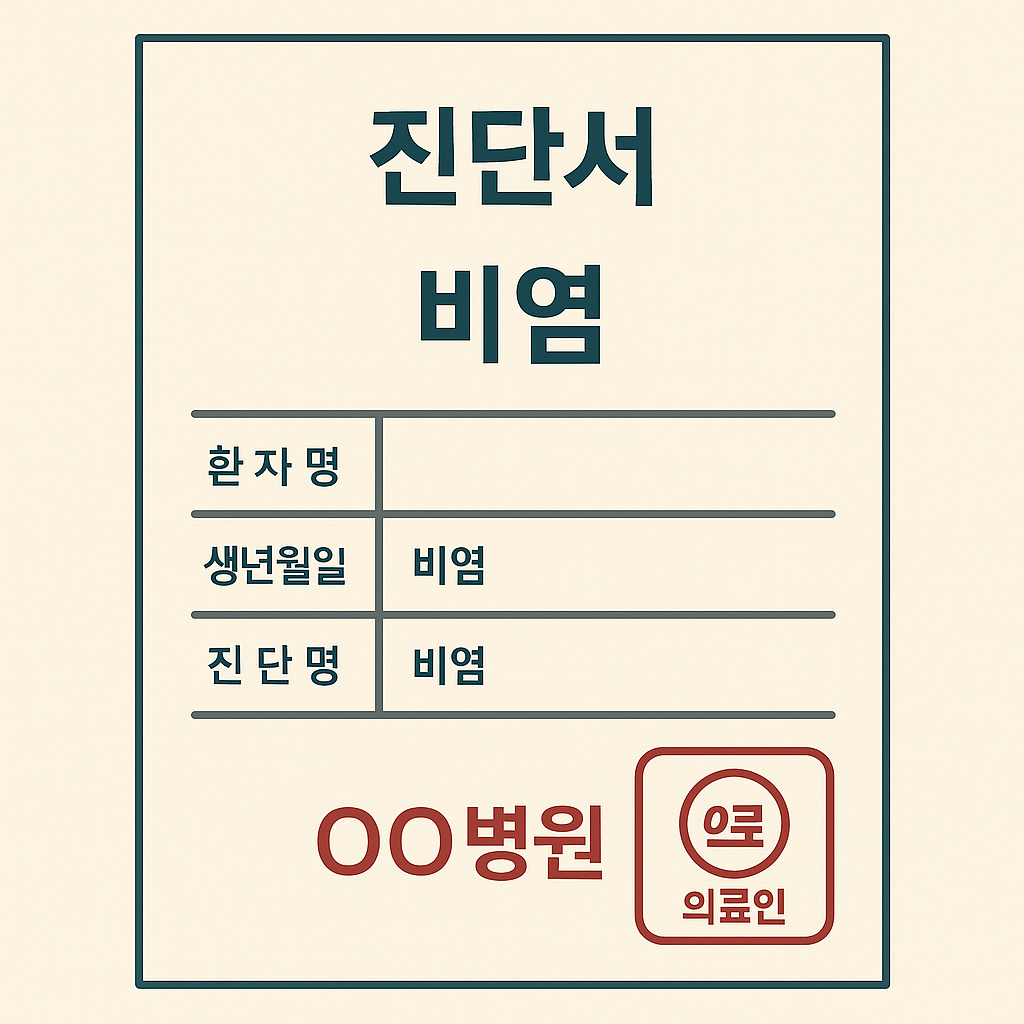 비염 수술비, 실비보험으로 돌려받을 수 있을까?